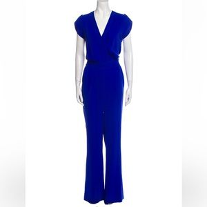 DVF Royal Blue Jumpsuit, size 6